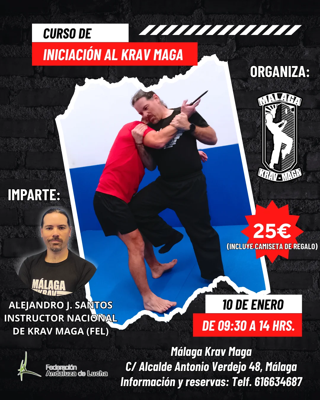 Curso de Iniciación Málaga Krav Maga